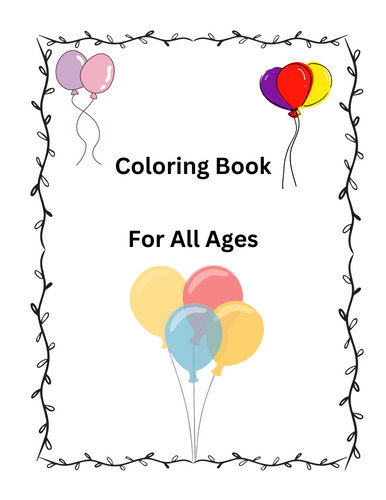 Coloring Book For All Ages