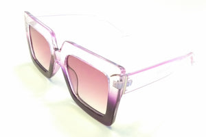 Square Translucent Sunglasses